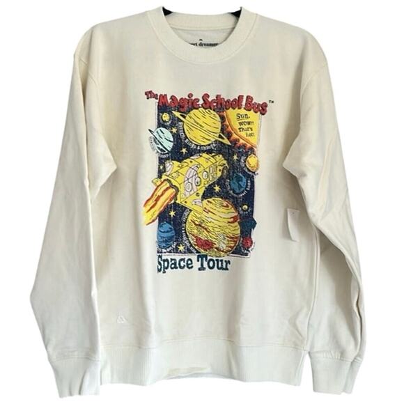 Desert Dreamer Urban Outfitters The Magic School Bus Crewneck Sweatshirt M NWT - Picture 1 of 4
